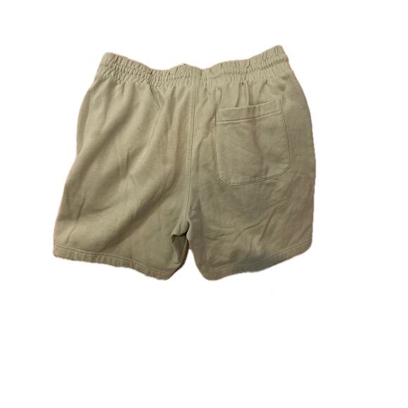 H&M Cream Bege Fleece Sweat Shorts Mens S - Picture 2 of 3